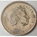 AUSTRALIA 2002 . FIVE 5 CENTS COIN . ERROR . 5% OFF CENTRE MIS-STRIKE